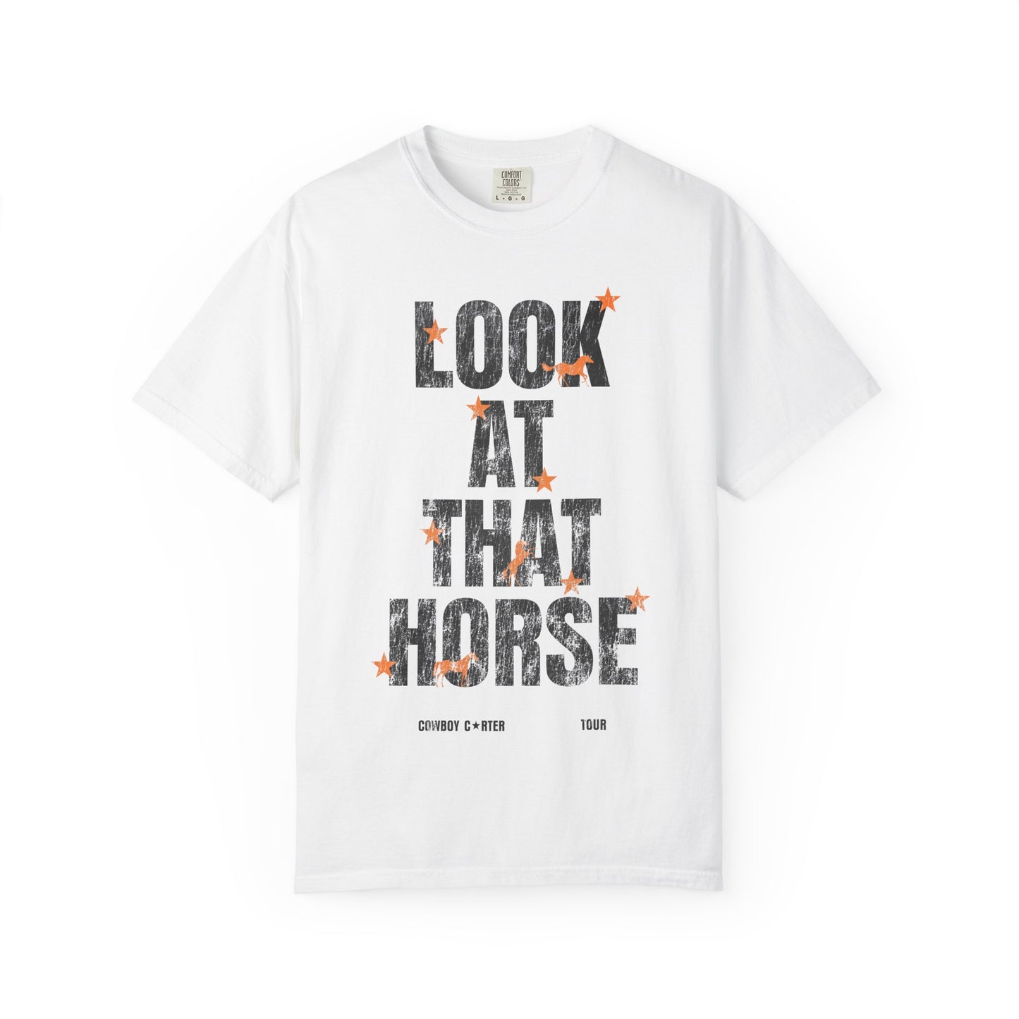 LOOK AT THAT HORSE
