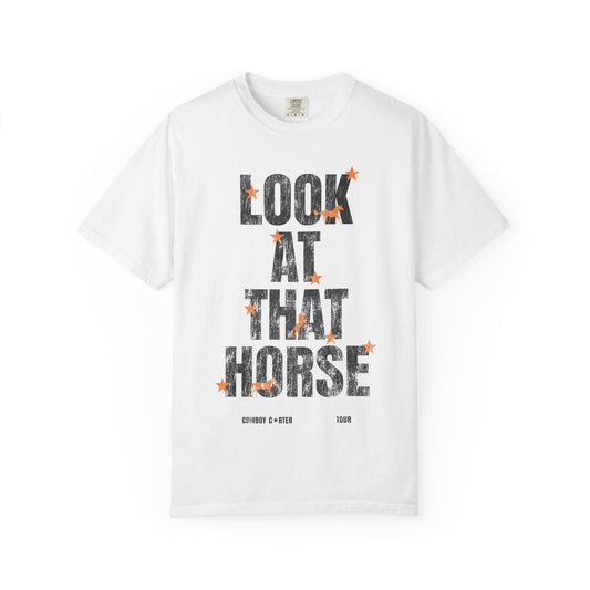 LOOK AT THAT HORSE